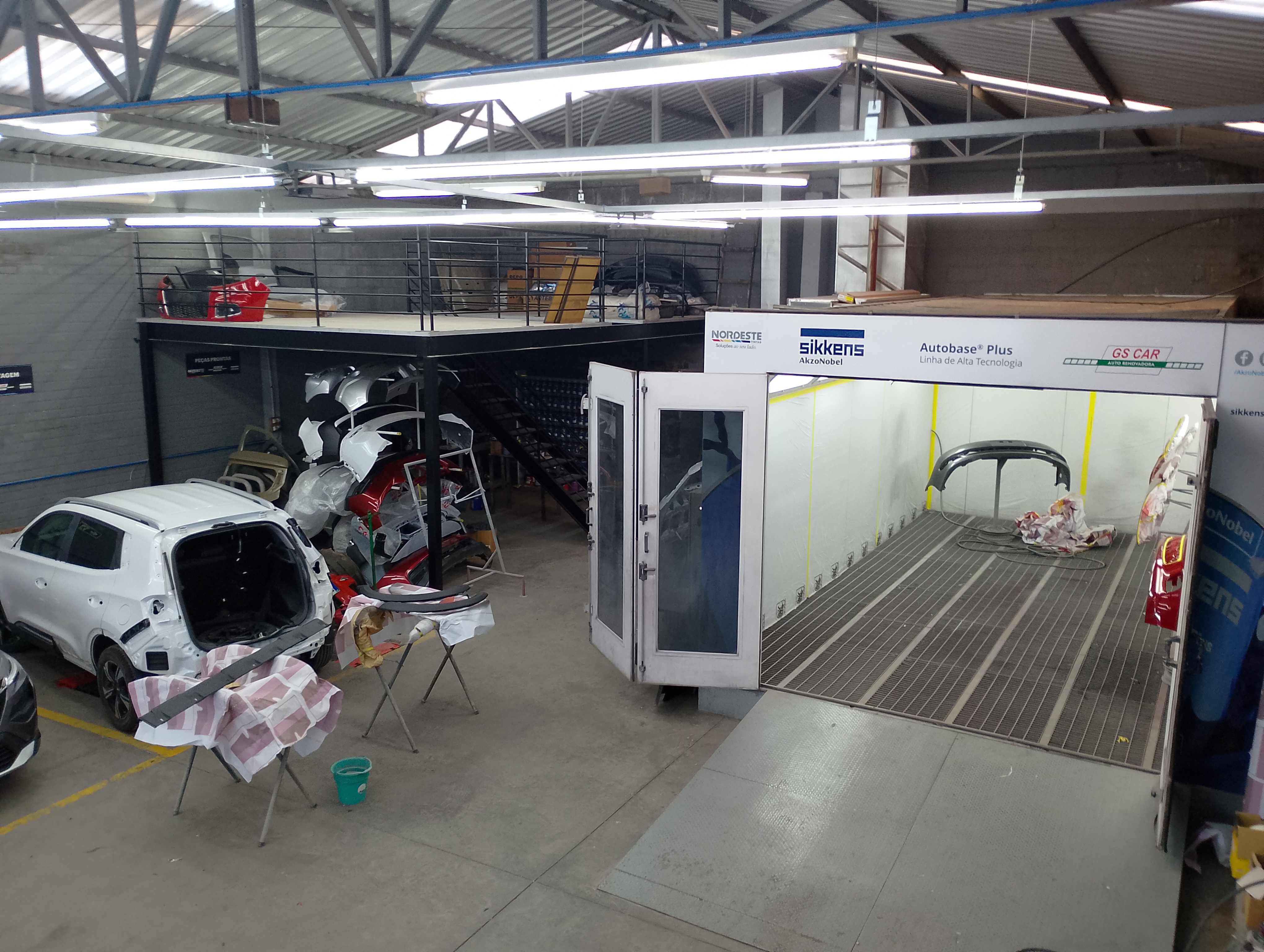 Armazenamento de peças