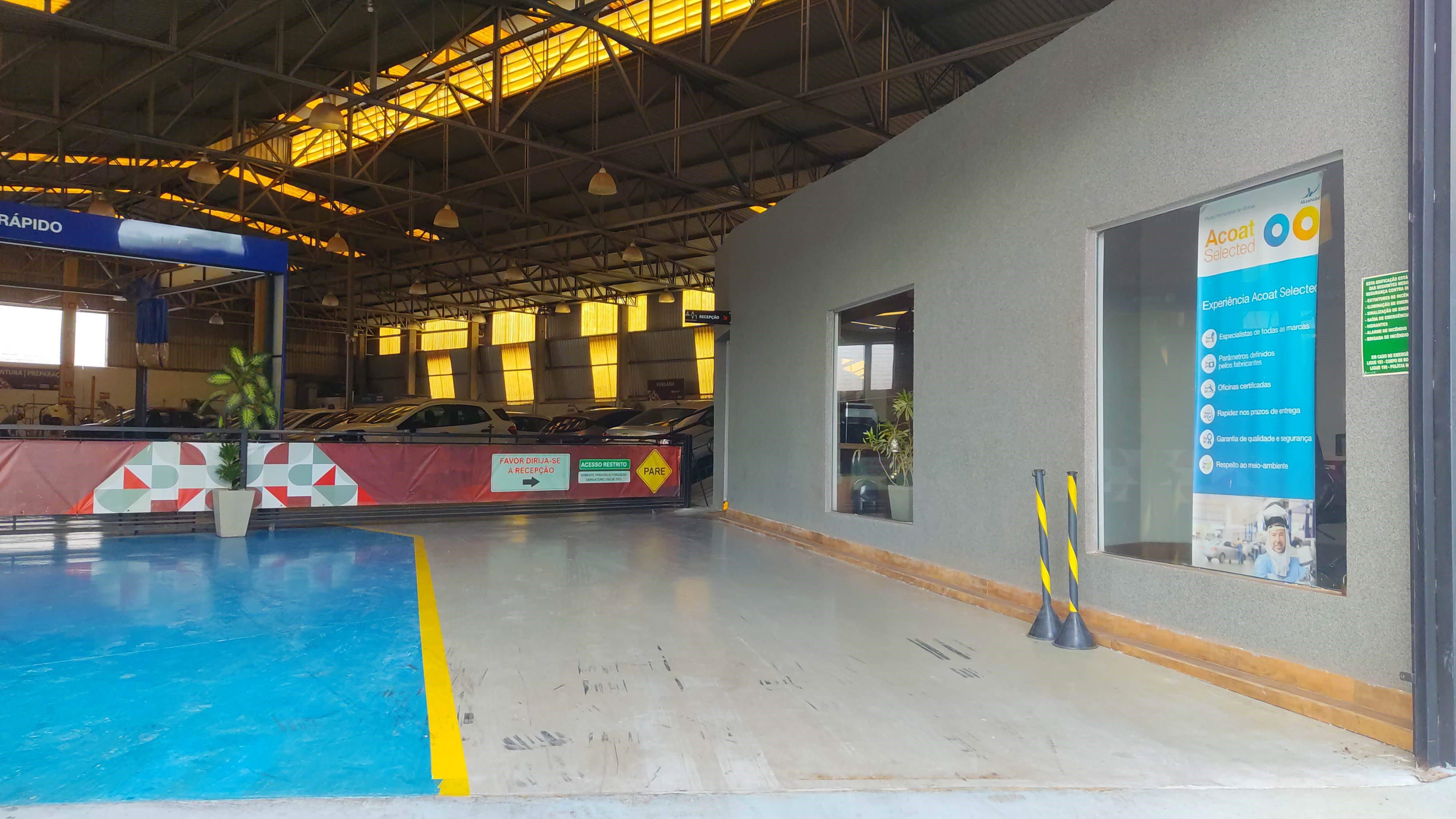 Entrada de veículos