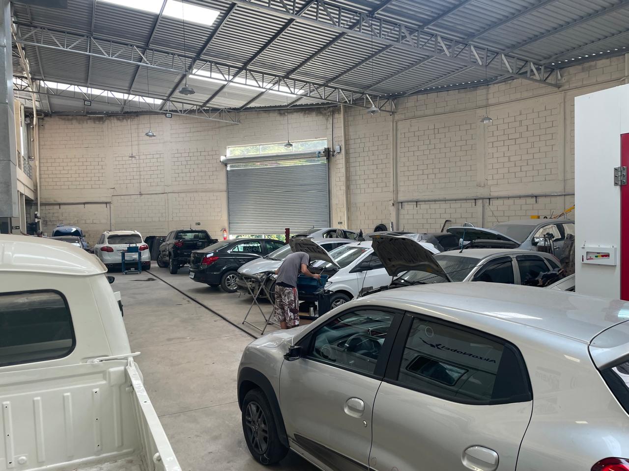 Vista geral da área produtiva