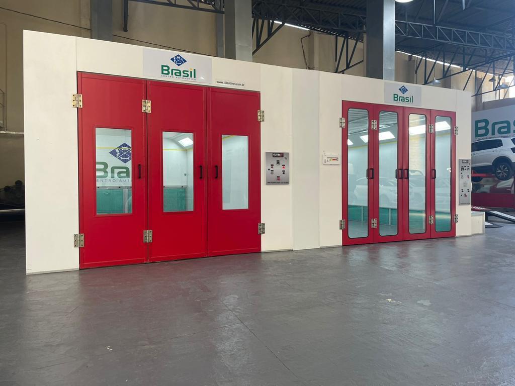 Cabine de pintura externa