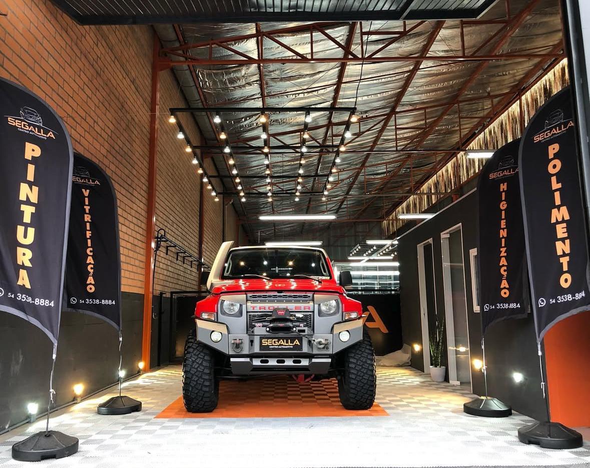 Recepção dos veículos