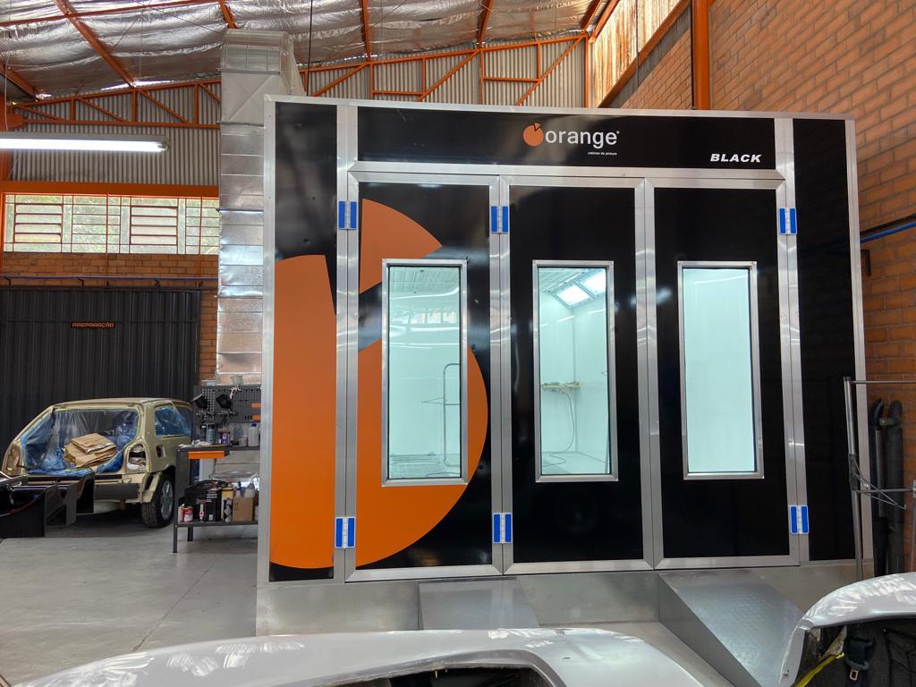 Cabine de pintura externa