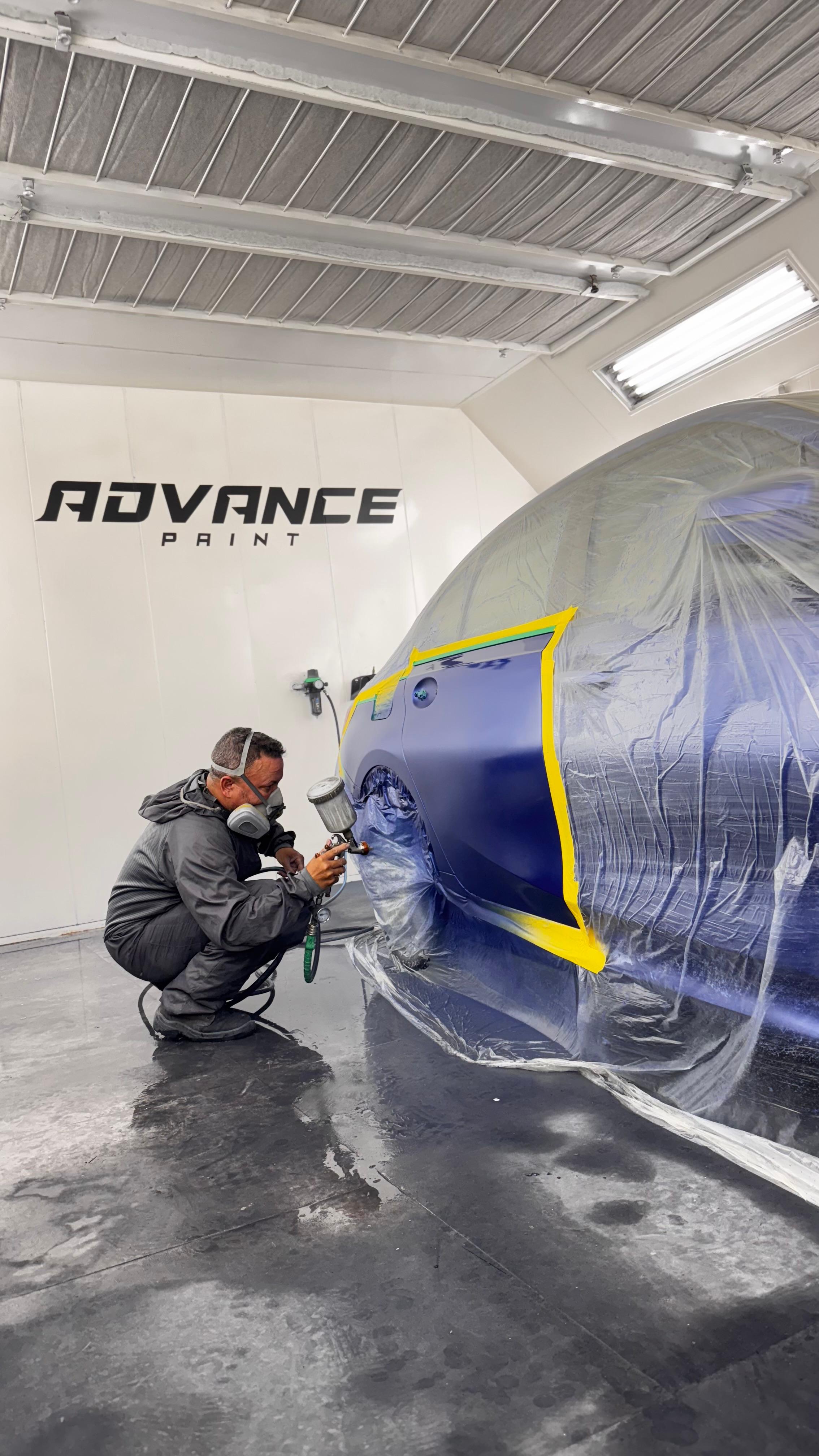 Cabine de pintura interna