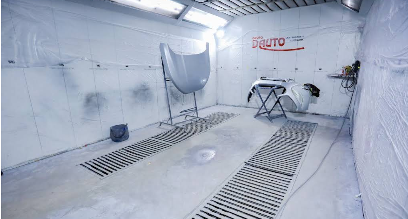Cabine de pintura externa