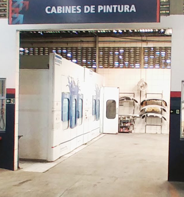 Cabine de pintura externa