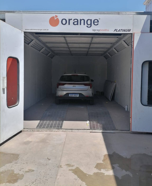 Cabine de pintura externa